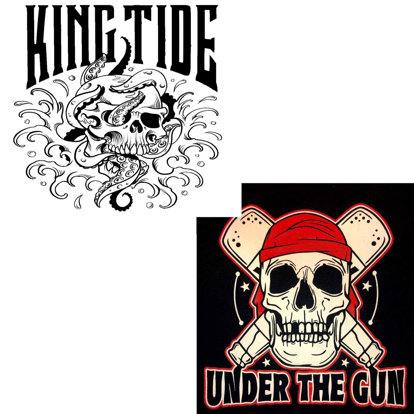 King Tide/ Under the Gun Split 7"