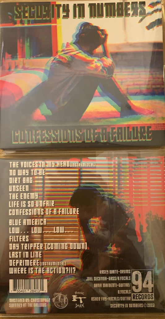 ***NEW*** Security In Numbers - Confessions of a Failure CD