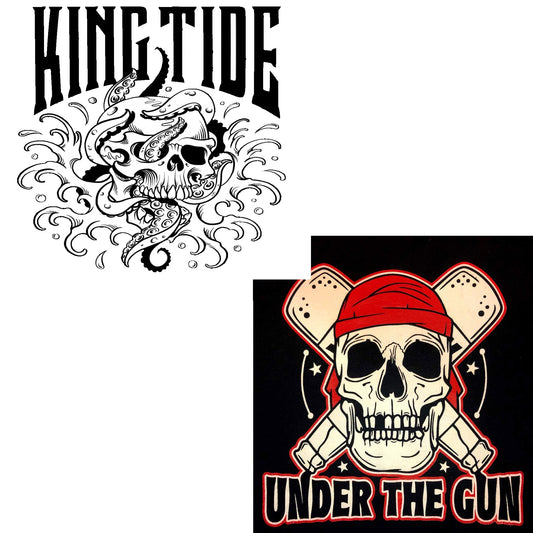 King Tide/ Under the Gun Split 7"