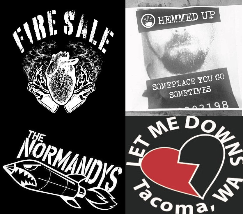 Fire Sale/ Let Me Downs/ Hemmed Up/ The Normandys Split 7 Inch
